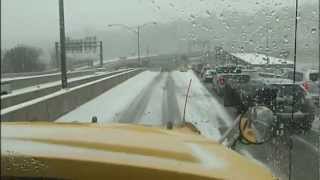 Snow Plow Truck RideAlong RAW Video [upl. by Marta242]