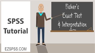 Easy SPSS Tutorial Fishers Exact in SPSS Including Interpretation [upl. by Leakim782]