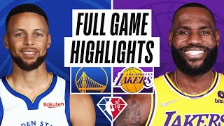 WARRIORS at LAKERS  FULL GAME HIGHLIGHTS  March 5 2022 [upl. by Nitz909]