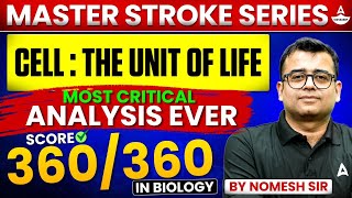 Cell the Unit of Life Class 11 Score 360360 in NEET Biology  🔥 Master Stroke Series by Nomesh Sir [upl. by Mayyahk976]