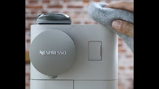 Nespresso Lattissima One  Cleaning [upl. by Ellehcar]