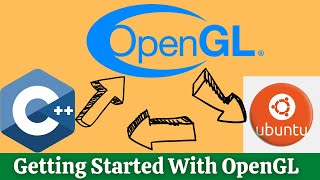 Up and running with OpenGL On Ubuntu  OpenGL Tutorial 0 [upl. by Nigrom]