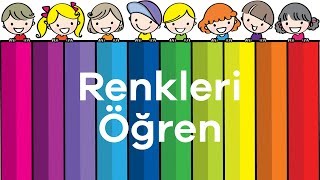 Renkleri Öğren  Okul Öncesi Eğitici Video [upl. by Petulia]