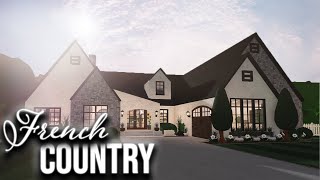 Bloxburg Speedbuild Cottagecore French Country Farmhouse [upl. by Moffitt]