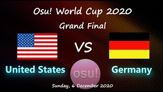 osu World Cup 2020 Grand Final United States vs Germany [upl. by Lleral]