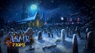 Christmas in Godrics Hollow  Harry Potter Inspired ambience  1 hour Holiday Soundscape amp Snow [upl. by Nilats]