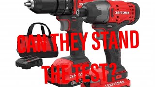 Craftsman Drill and Impact Driver Review pt2 [upl. by Lacey]