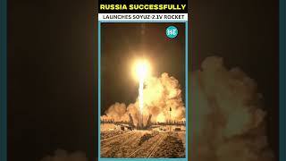 Russia Successfully Launches Soyuz21v Carrier Rocket From Plesetsk Cosmodrome [upl. by Johppa]