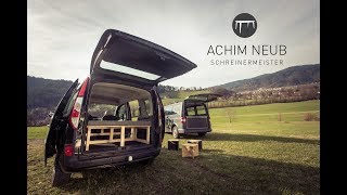 Kangoo Camping Bett von Achim Neub Schreinermeister [upl. by Aicnerolf]