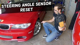 HOW TO RESET STEERING ANGLE SENSOR TRACTION CONTROL LIGHT ON FIX [upl. by Bibbie]