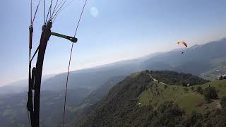 Tolmin Slowenien 210823 60km Full Flight Gleitschirm Paragliding [upl. by Enyaw]