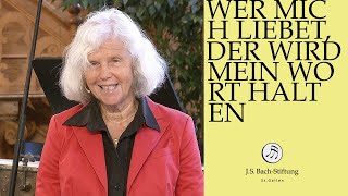 Reflexion von Verena Kast zur Kantate BWV 59 JS BachStiftung [upl. by Eelorac]