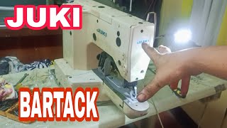 How to change Thread Cutter Blade of JUKI Bartack LK1850 [upl. by Goerke]