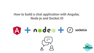 Building a chat application with Angular Node js and SocketIO [upl. by Atilahs582]