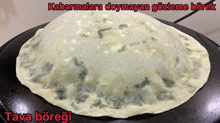 Bu Güne Kadar Yaptığım En Lezzetli Börek OlduTavada Ispanaklı Börek💯Kolay Açılan Hamur\u00100 Lezzet [upl. by Yelrehs793]