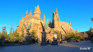 Wizarding World of Harry Potter Land Tour 2021  Universal Studios Hollywood  Hogwarts Castle [upl. by Annav360]