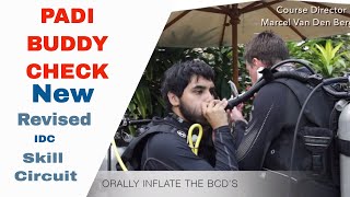 Diving Checklist Buddy Check  PADI IDC Skills Circuit • Divemaster Skills [upl. by Acinoda]