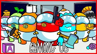 AMONG US ANIMATION COMPILATION  CREWMATE amp IMPOSTORS 2 [upl. by Jennilee]