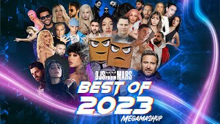 Djs From Mars  Best of 2023 Megamashup  40 Songs in 8 Minutes [upl. by Nekial846]