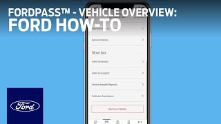 FordPass™ Vehicle Overview  Ford HowTo  Ford [upl. by Odranreb186]