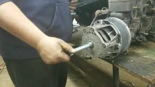 Snowmobile primary clutch removal [upl. by George]