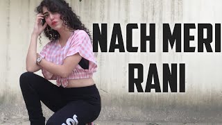 Naach Meri Rani dance video  Nora Fatehi Guru Randhawa  Dance With Alisha [upl. by Enayr]