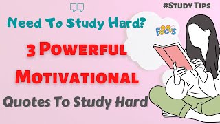 Motivational Quotes for Students  To Study Hard  3 Powerful Quotes  100 FOCUS  shorts [upl. by Margo878]