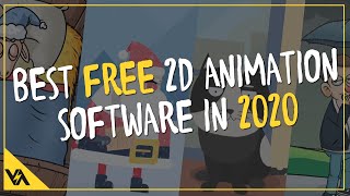 BEST FREE 2D ANIMATION SOFTWARE IN 2020  TOP 6 [upl. by Neerac985]