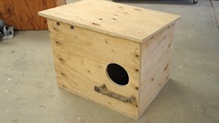 How to Build an Owl Box [upl. by Cirdet]