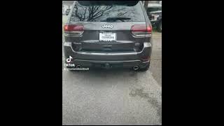 Jeep grand Cherokee Overland muffler amp resonator delete 36l v6 cold start cost 350 [upl. by Desirae830]