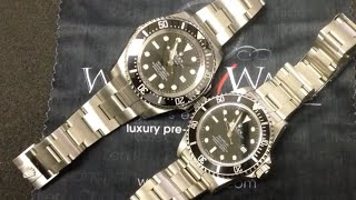 Rolex SeaDweller 16600 and DeepSea 116660 Luxury Watch Comparison [upl. by Doone]