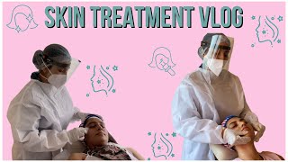 SKIN TREATMENT VLOG ft SHRUTI SINHA  Dr SACHI PURI [upl. by Buckie]