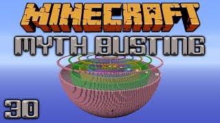 Beacon Range Minecraft Myth Busting 30 [upl. by Leahcimdivad]