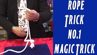 3 Rope Magic Trick  Rope Magic Tricks Revealed [upl. by Delacourt]