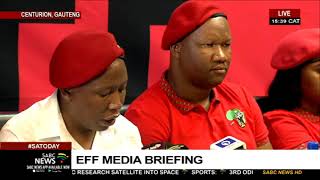 EFF holds media briefing  09 February 2020 [upl. by Hadihahs777]