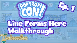 ★ Poptropica Poptropicon Ep 1  Line Forms Here  Walkthrough ★ [upl. by Cleasta]