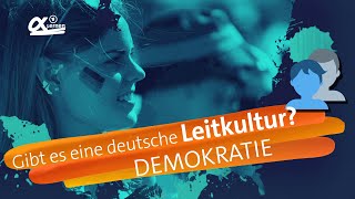 Gibt es eine deutsche Leitkultur  alpha Lernen erklärt Demokratie RESPEKT [upl. by Lyrradal82]