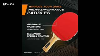 PRO SPIN Ping Pong Paddles [upl. by Asirrak638]