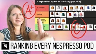 BEST amp WORST Nespresso Pods in 2023  Nespresso Original Line Guide [upl. by Yelraf160]