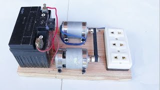 How to Make 220V Generator dynamo [upl. by Leahcimaj]