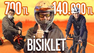 700TL Bisiklet vs 140000TL Bisiklet SonradanGörme [upl. by Odnolor20]