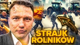 STRAJK ROLNIKÓW PROWOKACJE I SKANDALE [upl. by Teodora568]