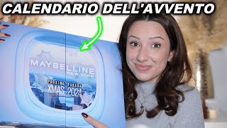 CALENDARIO DELL AVVENTO 2024 DI MAYBELLINE [upl. by Clovis]