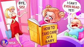 My Sister Left Me With Her Baby Alone And Did Not Come Back [upl. by Swisher]