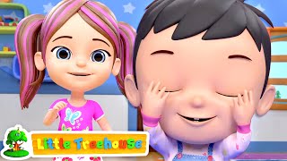 Peek A Boo Song  Kids Preschool  Nursery Rhymes amp Cartoon Songs for Children  Little Treehouse [upl. by Kristianson]