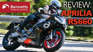 2020 Aprilia RS 660  Ridden amp Reviewed [upl. by Sama9]