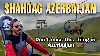 Epic Roller Coaster ride at Shahdag Mountain Resort Azerbaijan One day trip from Baku [upl. by Eladroc]