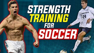 Strength Training For Soccer  Football  4 Elements Of Athleticism [upl. by Tennaj979]