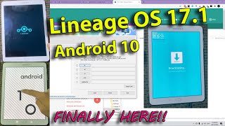 How to install Lineage OS 171  Android 10 Q on Samsung Galaxy Tab S2 [upl. by Blackmore765]