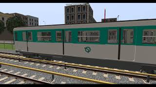 Metro simulator beta RATP MF67 [upl. by Swetiana]